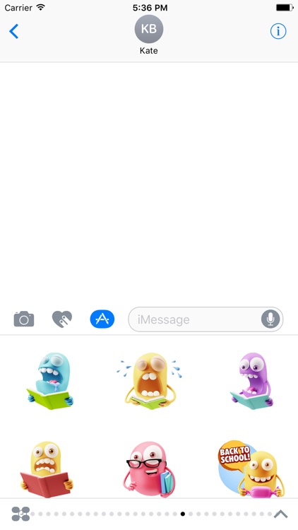 3D Back To School Smileys