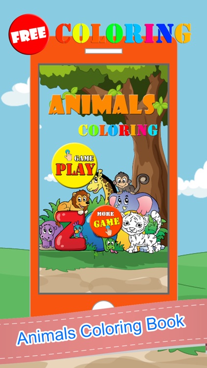 Coloring Book Of Animals Painting & Drawing Pages