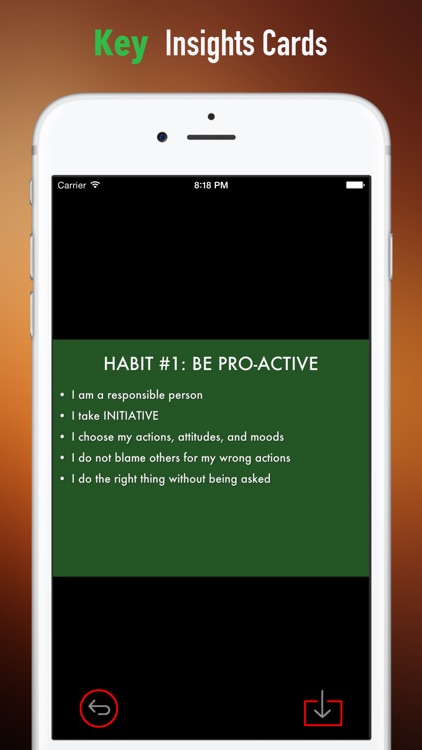 Guide for 7 Habits of Highly Effective People screenshot-3