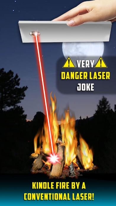 How to cancel & delete Very Danger Laser Joke from iphone & ipad 1