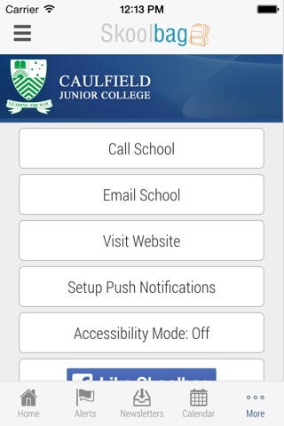 Caulfield Junior College - Skoolbag screenshot 4