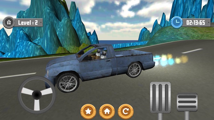 Car Hill Road Speed 3D