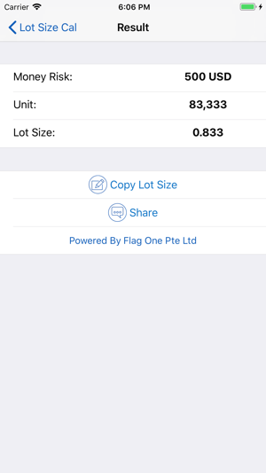 Lot Size Calculator On The App Store - 