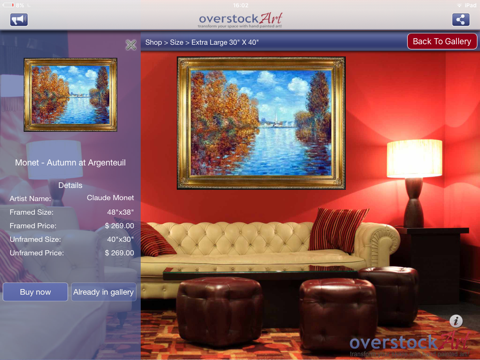 overstockArt.com Oil Paintings HD screenshot 2