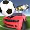 Challenge other drivers for a match of football (soccer) in this car game