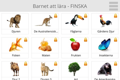 Baby Learn - FINNISH screenshot 2