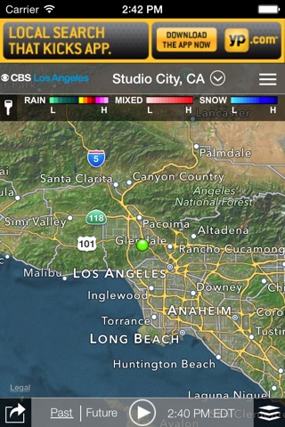 CBS LA Weather screenshot 2