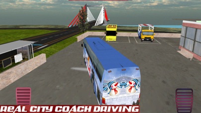 City Tour Coach Bus Driving screenshot 3