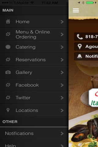 Vincitore Italian Restaurant screenshot 2