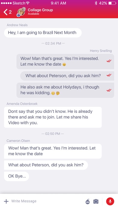 Aaloo Messenger screenshot 4