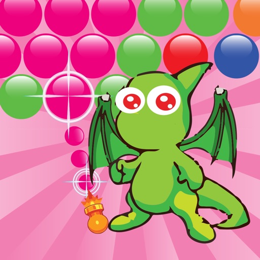 Adventure Dragon Bubble Shooter Game for Kids icon