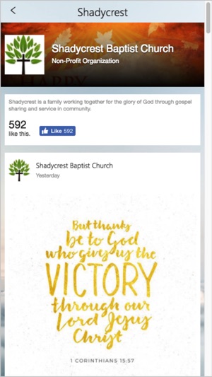 Shadycrest Baptist Church(圖1)-速報App