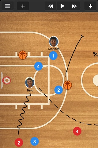 Basketball coach's clipboard screenshot 4