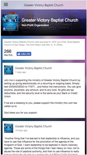 Greater Victory Baptist Church(圖2)-速報App