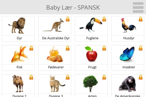 Baby Learn - SPANISH screenshot 2