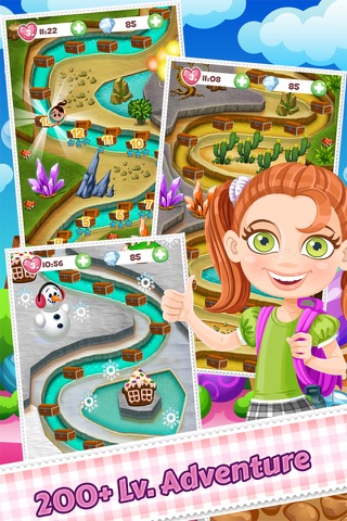 Sweet Sugar Ball Fruit Juice Splash screenshot 2