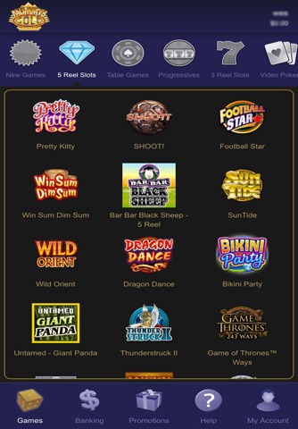 Mummys Gold Online Casino screenshot 2