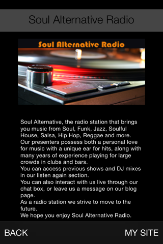 Soul Alternative Radio screenshot 2