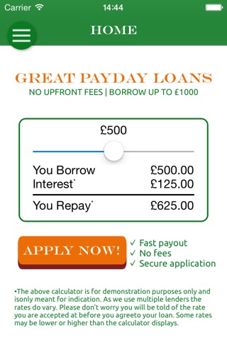 Great Payday Loans screenshot 2