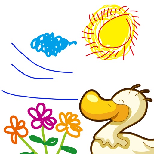 Kids Scribbling Free ( The Yellow Duck Early Learning Series ) Icon