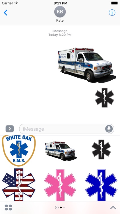 White Oak EMS Sticker Pack