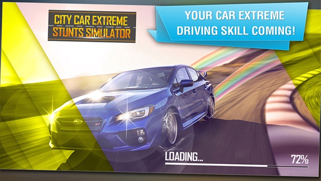 Extreme Real City Ride Car Stunts 3D Simulator(圖1)-速報App