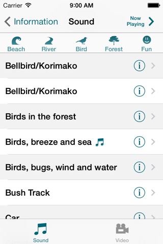 New Zealand Nature Sounds Premium Class screenshot 3