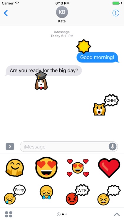 Emojimate Animated Stickers Emoji and GIFs Maker