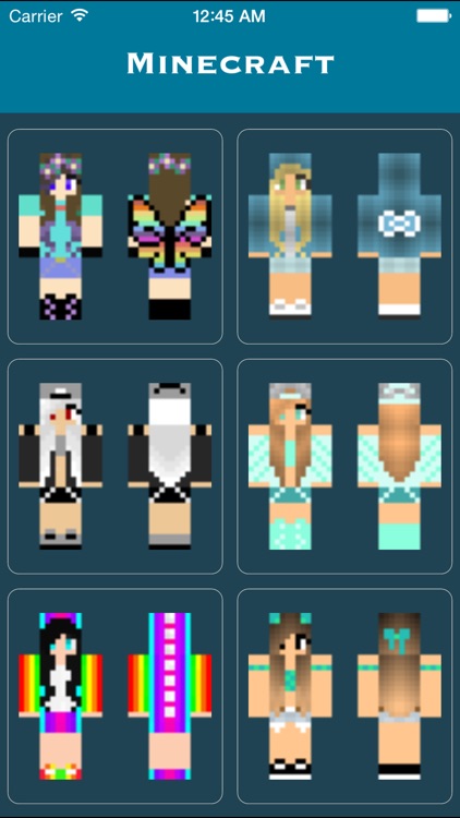 Girl Skins for PE & PC - Free Girl Skins for MCPE