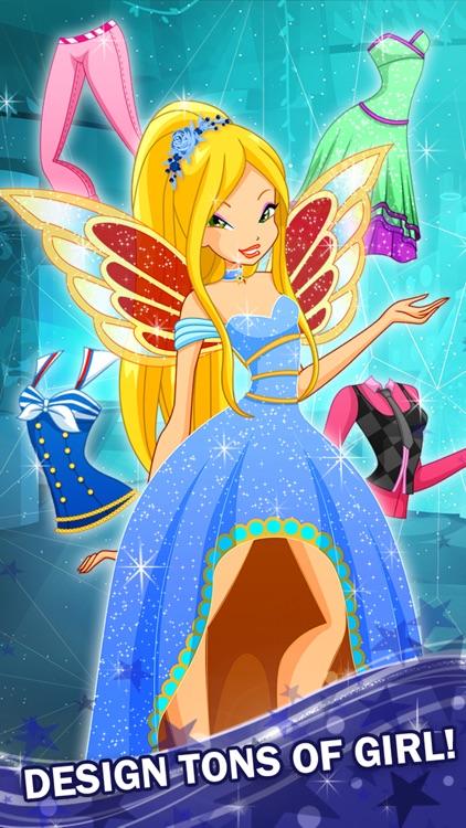 Enchanted Princess Winx Tinkerbell ever after game screenshot-3