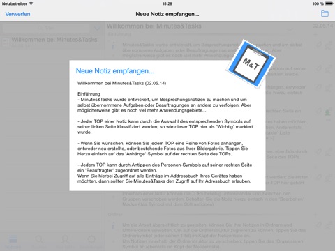 Minutes&Tasks screenshot 4