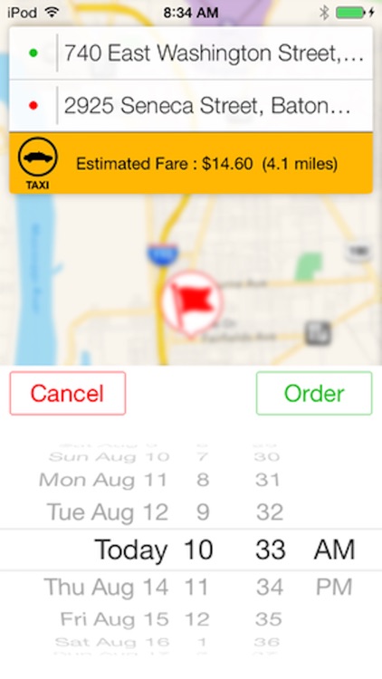 Yellow Cab Baton Rouge screenshot-4