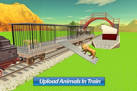 Transport Train Driver : Zoo Animals screenshot 3