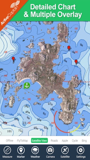 Marine : Asturies HD - GPS Map Navigator(圖1)-速報App