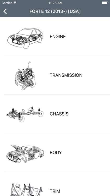 Kia Car Parts - ETK Parts Diagrams
