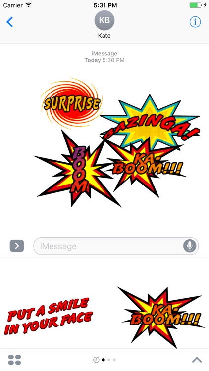 Comic Messages