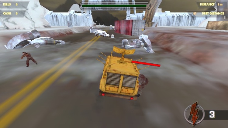 Racing Killing Zombies on Highway War 3D screenshot-1