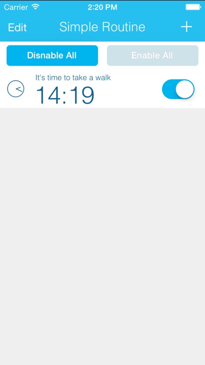 Simple Routine - Daily Reminder