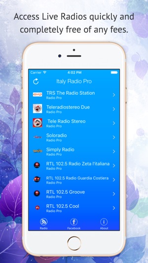 Italy Live Radio Pro(圖1)-速報App