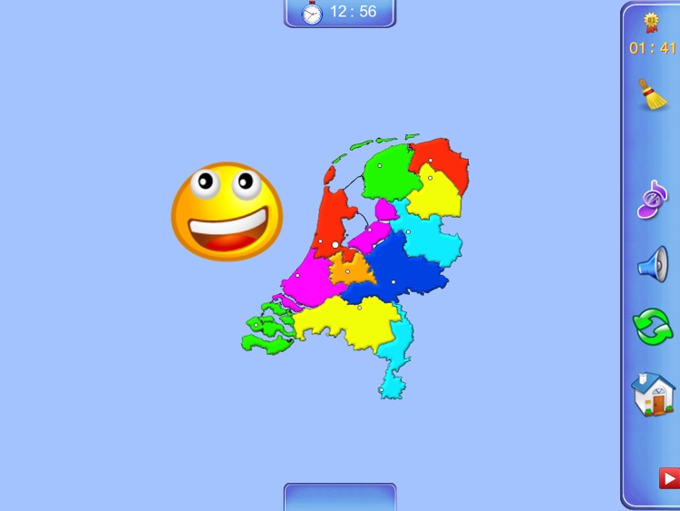 Netherlands Puzzle Map