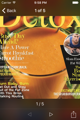 Detox Magazine screenshot 2