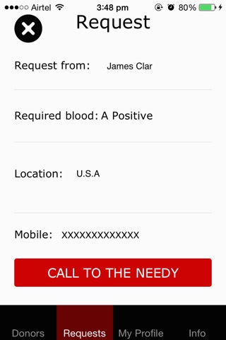 Blood Request screenshot 4