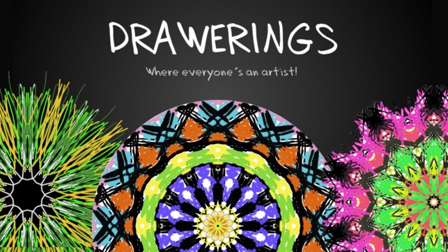 Drawerings - Mandala Kaleidoscope Drawin