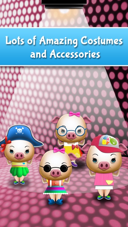 My Talking Pet - virtual pig with free mini games for kids screenshot-4