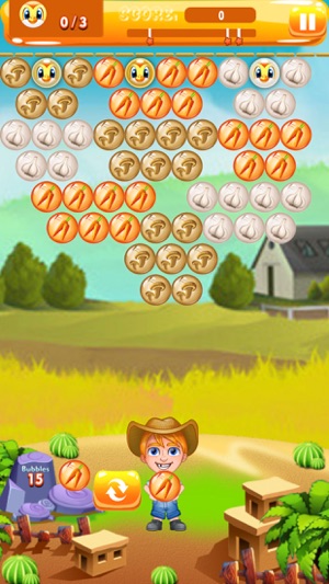 Farmer Bubble Shooter : Pop Farm Fruit Bubbles(圖3)-速報App