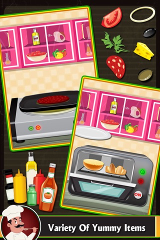 Fast Food Burger Maker - BBQ grill food and kitchen game screenshot 4