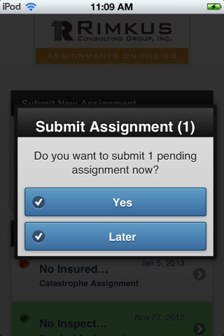 Rimkus Assignments On The Go screenshot 3