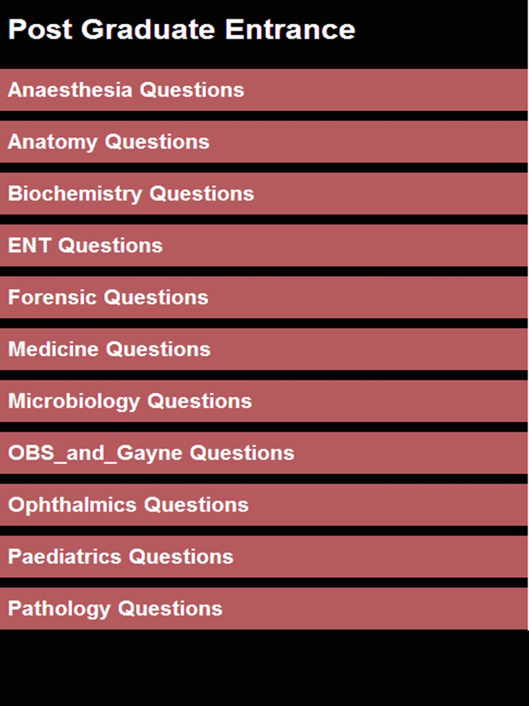 【图】Post Graduate entrance test(截图3)