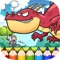 Dragon Coloring Book - Painting Game for Kids