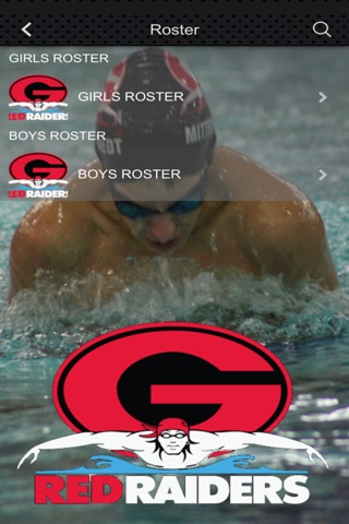 Greenville Red Raiders Swim screenshot 3